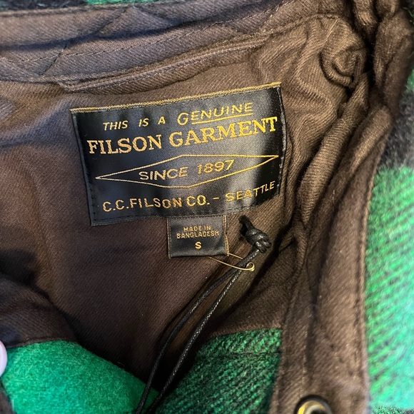 Filson Lined Mackinaw Wool Jac-Shirt - Picture 6 of 6